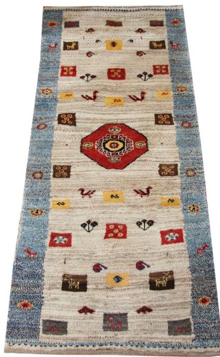 Persian Gabbeh Rug 190 X 85cm